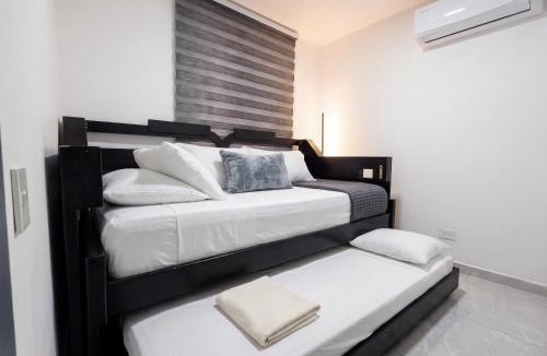 Barranquilla Apartment | Moderno al norte, Full equipado, Primer piso ,2Aires 6 camas con Patio