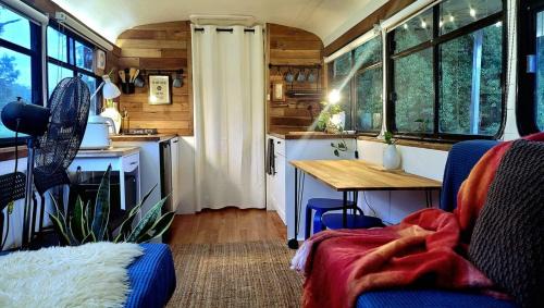 Moorland Apartment | Molly the Bus at Happy Goat Farm