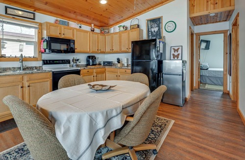 Montello Cabin | Montello Cabin on Buffalo Lake w/Dock & Fire Pit!