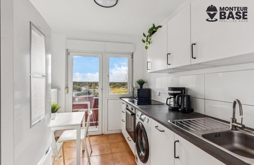 Hanau Apartment | MONTEUR - Unterkunft für bis zu 5 Personen in 63454 Hanau - HU12