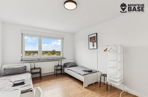 Hanau Apartment | MONTEUR - Unterkunft für bis zu 5 Personen in 63454 Hanau - HU12