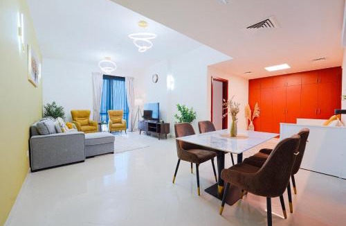 Dubai Sports City Apartment | Monthly Package I Spacious Apartment I Full Amenities including Balcony, Pool, Gym, Kids Play Area