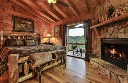 Ellijay Cabin | Moonlight Hideaway | Ellijay, GA