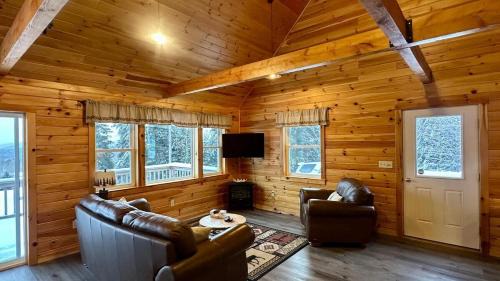 Shirley Mills House | Moosehead State of Mind, 3BR Cabin with Mtn Views & Deck