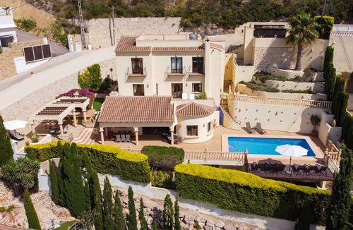 Arnella Villa | Moraira Sunset Villa with Private Pool, Sleeps 10, Family Friendly