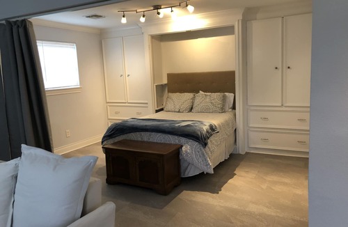 Rosenberg House | Mother in law suite on our pecan orchard