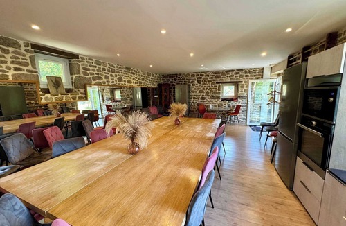 Le Gast House | Moulin du Gast 35 people: unusual housing,jacuzzi sauna billiards