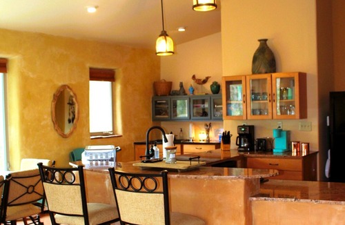 Jemez Springs House | Mountain Adobe Home in Jemez Springs, NM Mt. Views "Raven House"