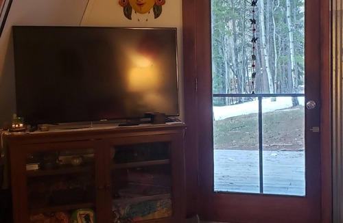 Evergreen Cabin | Mountain Bliss A-Frame, Hot Tub, Sleeps 7, Pet Friendly