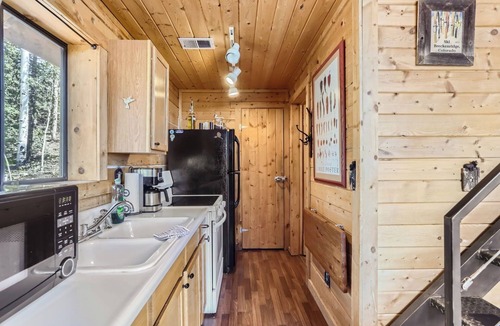 Indian Mountain Cabin | Mountain Cabin surrounded by woods and views + Hot Tub