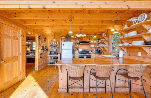 Old Fields Cabin | Mountain Cabin w/40 Acres, Hot Tub, FirePit & More