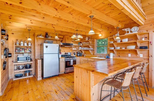 Old Fields Cabin | Mountain Cabin w/40 Acres, Hot Tub, FirePit & More