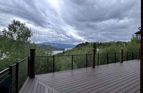 Irwin Cabin | Mountain Cabin with Lake Views and Hot Tub Near Palisades Reservoir, Idaho