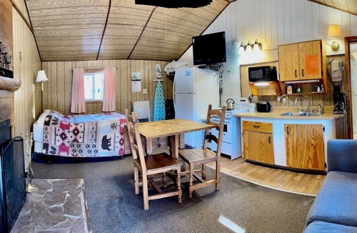 South Fork Cabin | Mountain cabin with river views Sleeps 4. 15 minutes from Wolf Creek Ski Area.