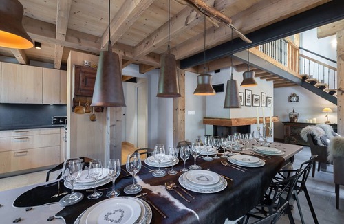 Le Bettaix Apartment | Mountain Duplex 4 Bedrooms, Near Ski and Fireplace