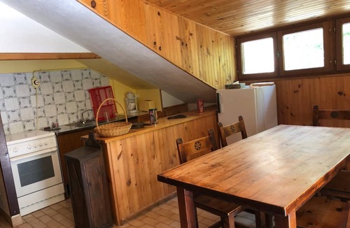 Molines-en-Queyras Apartment | Mountain gîte under the roof facing the forest