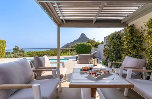 Camps Bay House | Mountain & Ocean Views, Private Pool, Modern - Nura Townhouse Camps Bay