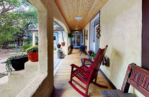 Arroyo Seco Cottage | Mountain-View Adobe on Apple Orchard | Walk to Dining & Waterfall Trail