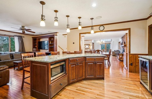 Killington Ski Chalet | Mountain View Chalet Fabulous views from the hot tub with large entertaining area just off Killington Road. The Killington golf course and Green Mountain National Golf Course are just a few minutes from this location.