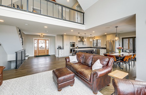 Lovell House | Mountain-View Home in Stoneham w/Hot Yoga Studio!