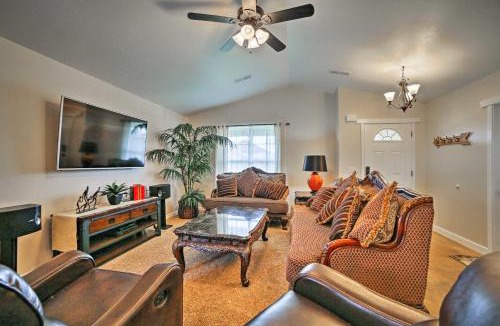 Moab South Valley House | Mountain-View Moab Home w/Pool & Hot Tub Access!