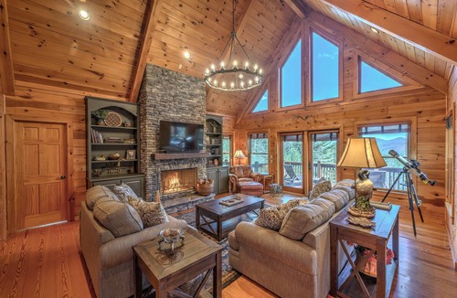 Aska Cabin | Mountain View near Toccoa River