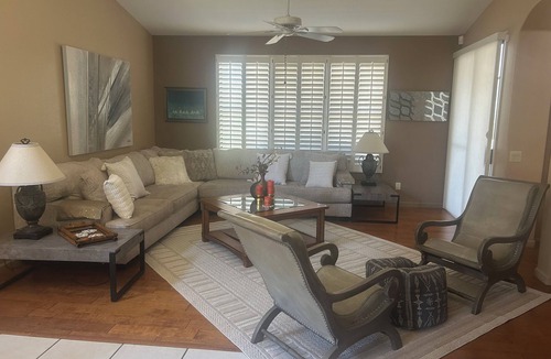 Saddlebrooke Resort | Mountain view on open space, 2BR Home w/Casita in SaddleBrooke Resort Community