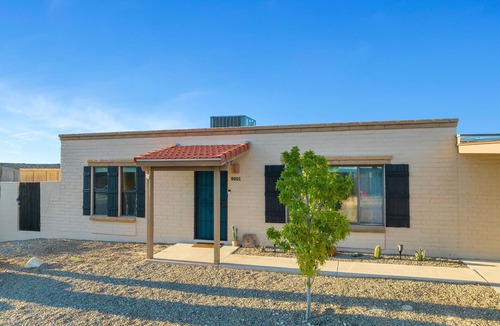 Tucson House | Mountain views! Big private yard with pool - heat optional with fee & spa!