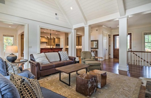 Mill Spring House | Mountain Views! Home in Bright's Creek Golf Club
