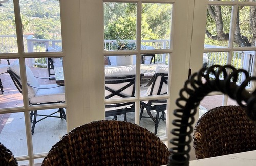 Montecito House | Mountain views. Montecito, Beach, Santa Barbara, large home. Separate Studio.