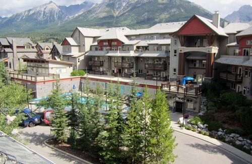 Canmore Condo | Mountain views, top floor, large deck, comfortable beds, AC