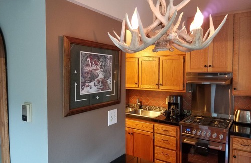 Estes Park Apartment | Mountain views, walk to downtown Estes, The Bunkhouse @ Old Man Mountain Studios