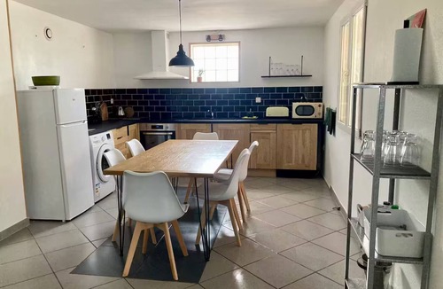 Olargues Apartment | Mountain views with Heated pool and optional Jacuzzi. South of France