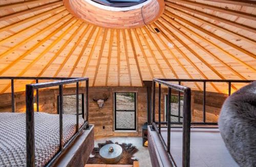Emigrant House | Mountain Yurt - Luxe Yellowstone Cabin I Condé Nast