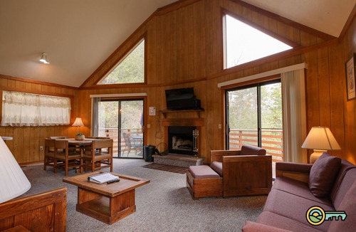 Basye Ski Chalet | Mountainside Chalet (#141A) - Close to Resort lodge | Great view of valley & golf course!