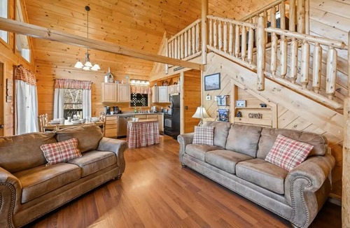 Caton Cabin | Mountainside Hideaway - Scenic Views & Game Room Fun