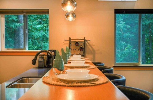 Warnick House | Mt Baker Timberline Terrace Hot tub & Game Room