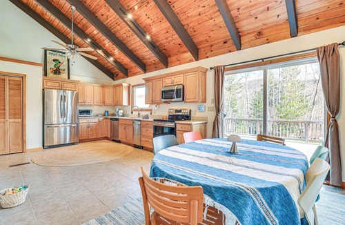 Windham House | Mtn-View Home w/Deck on 4 Acres in Windham
