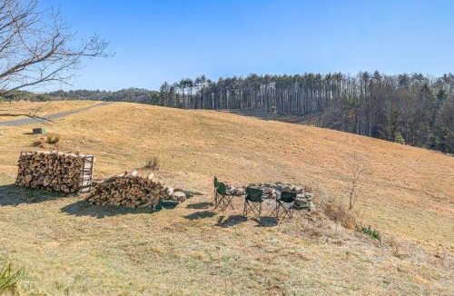 Providence House | Mtn Views, New River Access & 98 Acres: Galax Gem