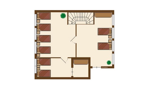 St. Paul Apartment | Munich Large Apartment 145 qm and 5 Bedrooms with Roof Terrace in centrally located 1 to 14 Guests