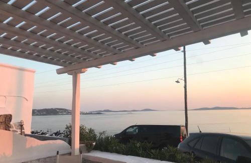 Agios Stefanos House | Mykonos Beachfront House with Sunset & Delos View
