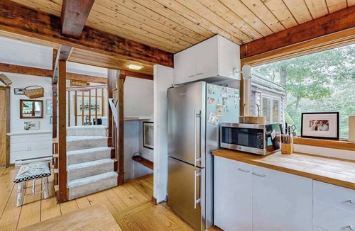 West Tisbury House | Nana’s Treehouse | House with spacious deck, grills, outdoor shower & W/D