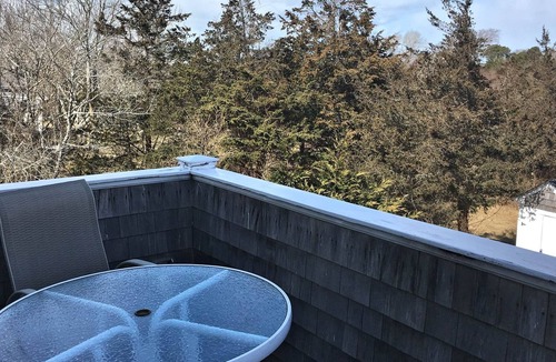 West of Town House | Nantucket Colonial abuts conservation land and bird sanctuary