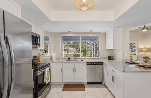 Central Naples House | Naples Golf Front Luxe Home, Htd Pool, Golf Available at Quail Run
