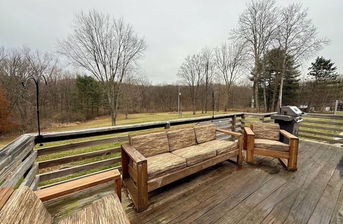 Gregory Cabin | Nature Lover's Retreat in Unadilla, 2BR/2BA
