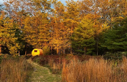 West Hurley House | Nature Mountain Retreat with Outdoor Hot Tub and Sauna Spa Experience