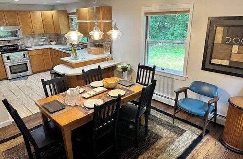 Bethlehem Village House | Nature's Nest - Indoor/Outdoor Forest Retreat; Fire Pit; Fireplace; onsite Brook