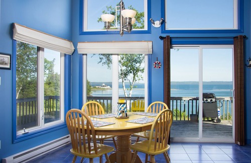 Weymouth Cottage | Nautical ocean front cottage on the shores of the highest tides in the world.