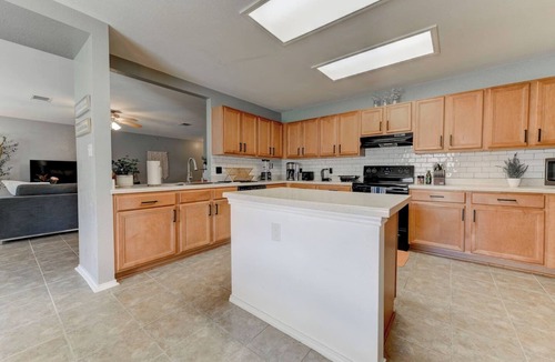 Deer Creek Ranch House | Near Austin | King Beds & Pet-Friendly Home