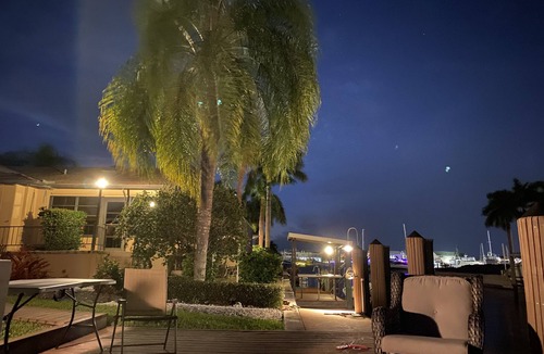 Royal Harbor House | Near Downtown Naples Canal front with 16,000 Lb boat lift, heated pool. Sleeps10